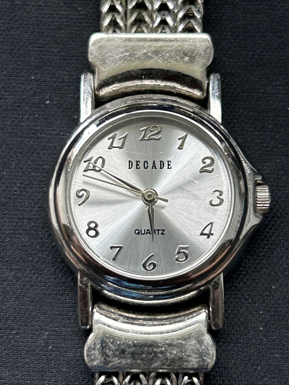 Decade Silver Tone Women’s Quartz Watch